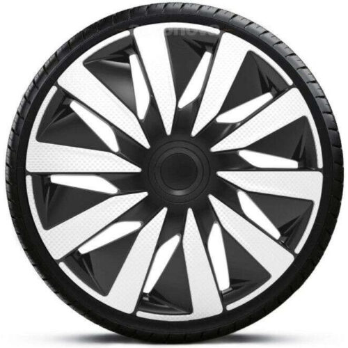 15"-os Lazio Carbon Silver-Black dísztárcsa garnitúra (4darab)