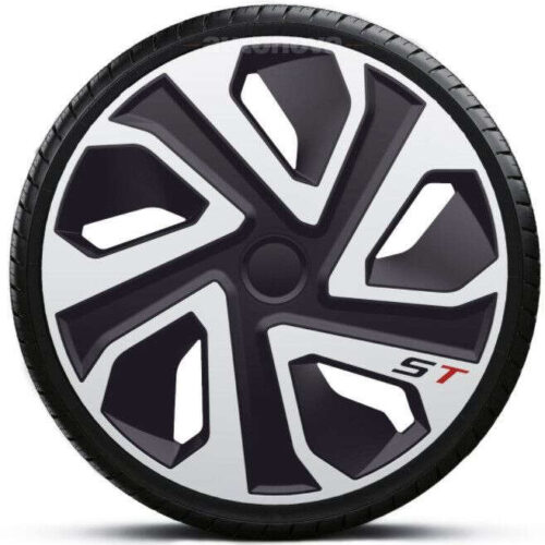 15"-os St Silver-Black dísztárcsa garnitúra (4darab)