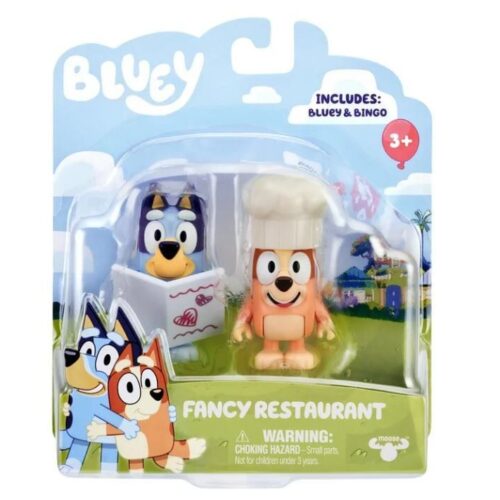 2 db Bluey és Bingo figurából álló készlet az étteremben - Fancy...