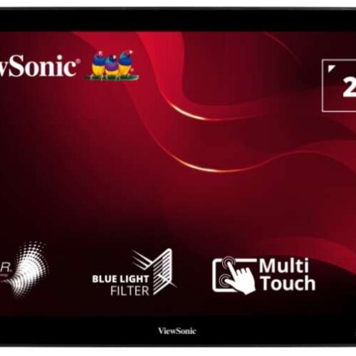 24" ViewSonic TD2430 érintőképernyős LED monitor fekete