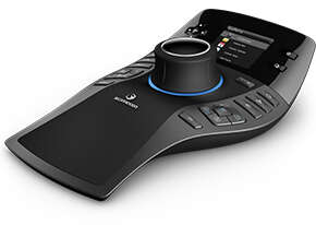 3Dconnexion SpaceMouse Enterprise egér Balkezes USB A típus