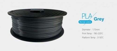 3DFilament - Szürke PLA Filamentum - 1