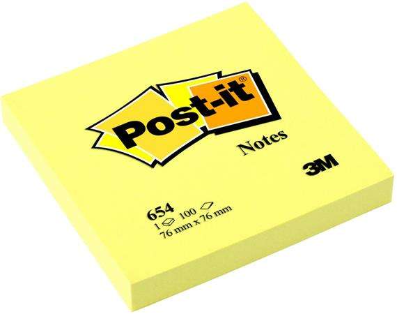 3M POSTIT Öntapadó jegyzettömb