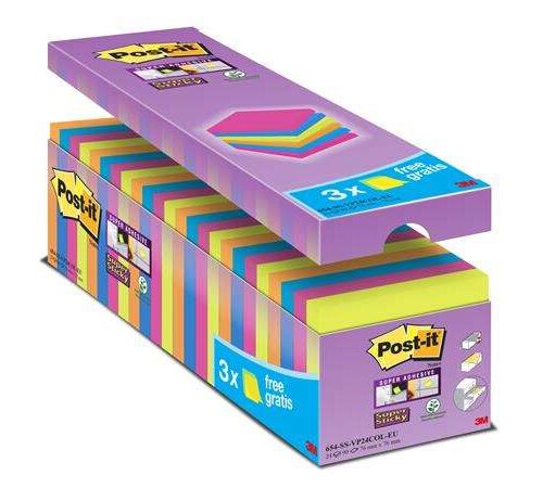 3M POSTIT Öntapadó jegyzettömb csomag
