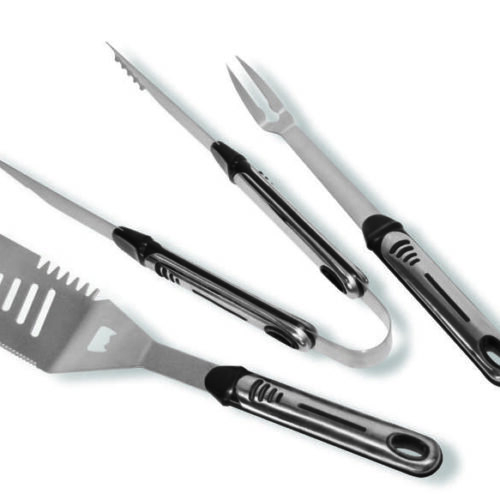 ACTIVA Lux 3 darabos rozsdamentes Grill szett
