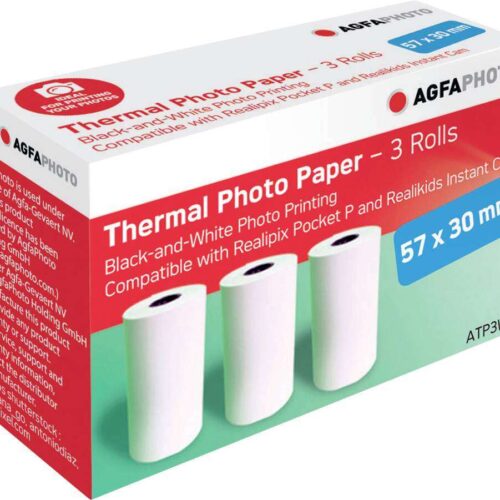 Agfaphoto Pocket Printer és Realikids Instant Nyomtató Papír 3x t...