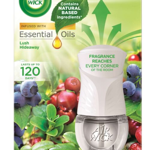 Air Wick Elektromos légfrissítő készülék Buja Rejtek utántöltővel 19ml