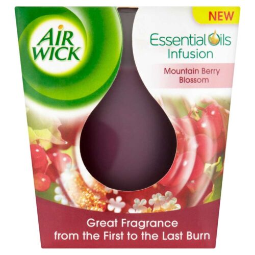 Air Wick Essential Oils Infusion Illatgyertya - Erdei gyümölcs vi...