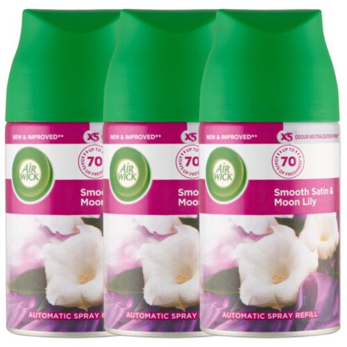 Air Wick Freshmatic Bársonyos Szatén és Éji Liliom Utántöltő auto...