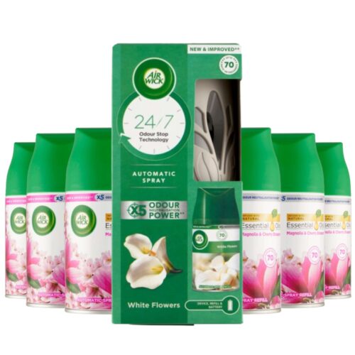 Air Wick Freshmatic Magnólia és Cseresznyevirág Utántöltő automat...