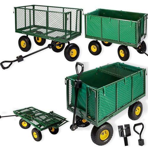 All 4 Home többfunkciós Kerti kocsi 500 kg teherbírás - sötétzöld