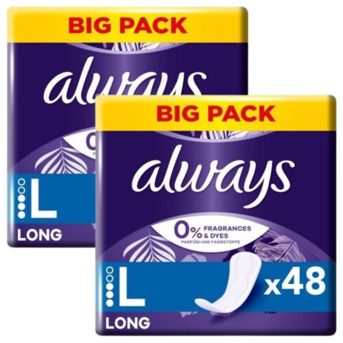 Always Daily Protect Hosszú Tisztasági betét 2x48db