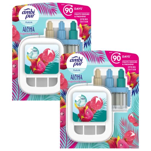 Ambi Pur 3Volution Aloha Elektromos Légfrissítő Kezdőcsomag 2x20ml
