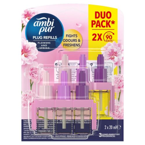 Ambi Pur 3Volution Flowers & Spring Utántöltő Elektromos légf...