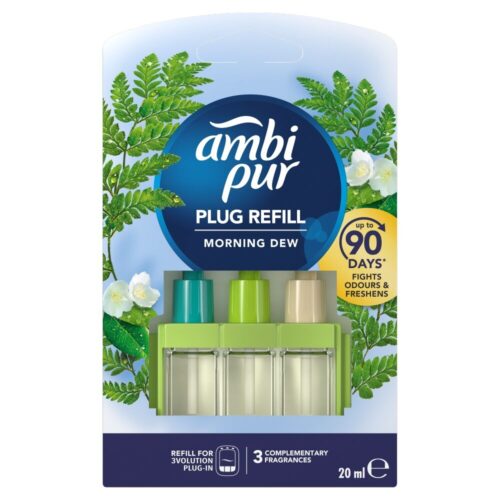 Ambi Pur 3Volution Morning Dew Utántöltő Elektromos légfrissítő k...