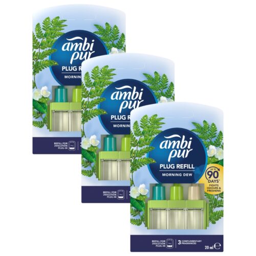 Ambi Pur 3Volution Morning Dew Utántöltő Elektromos légfrissítő k...