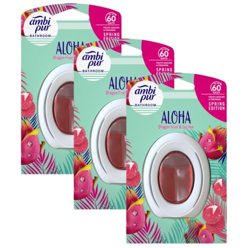 Ambi Pur Aloha fürdőszobai Légfrissítő 3x8ml