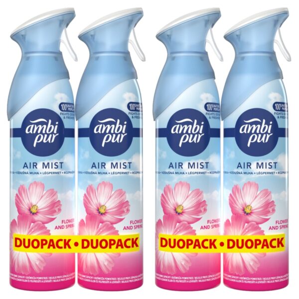 Ambi Pur Flower & Spring Légfrissítő spray 4x185ml