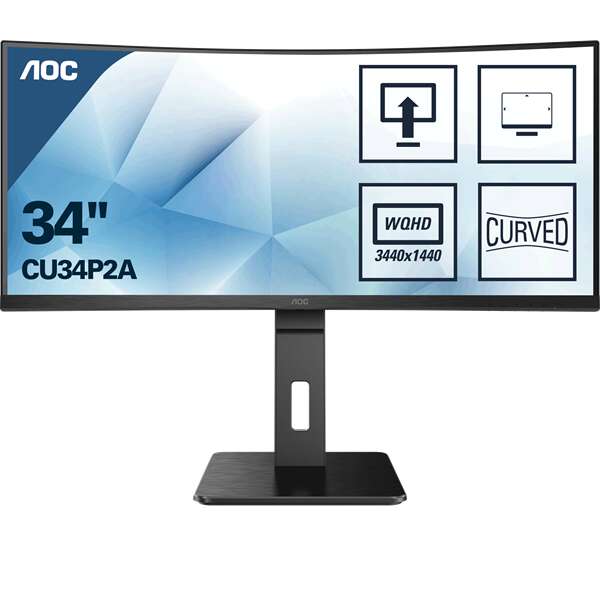 AOC CU34P2A ívelt VA Monitor