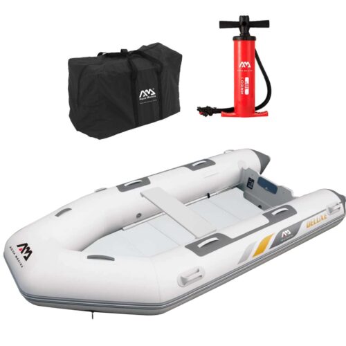 Aqua Marina A-Deluxe 4 személyes Csónak kiegészítőkkel