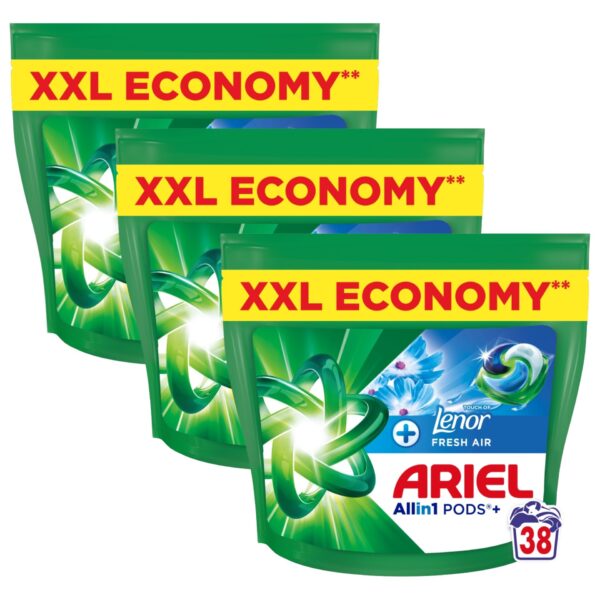 Ariel Allin1 Pods+ + Touch of Lenor Fresh Air Mosókapszula 114 mosás