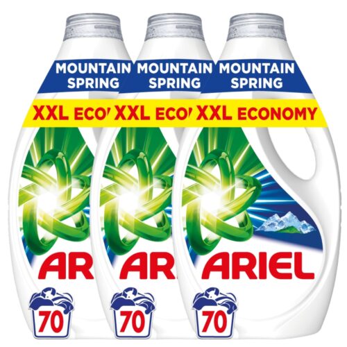Ariel Mountain Spring folyékony Mosószer 3x3