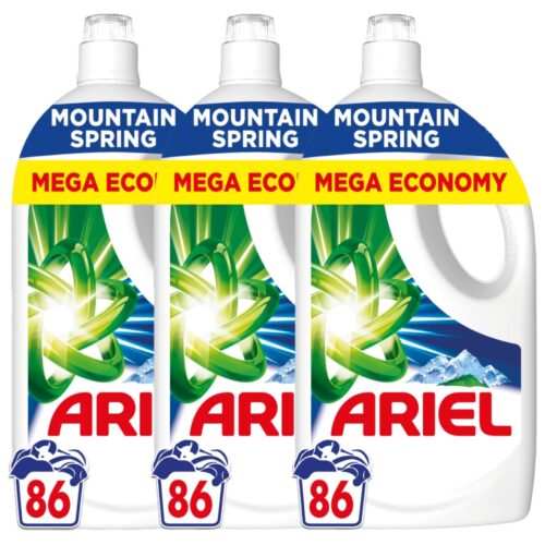 Ariel Mountain Spring folyékony Mosószer 3x3