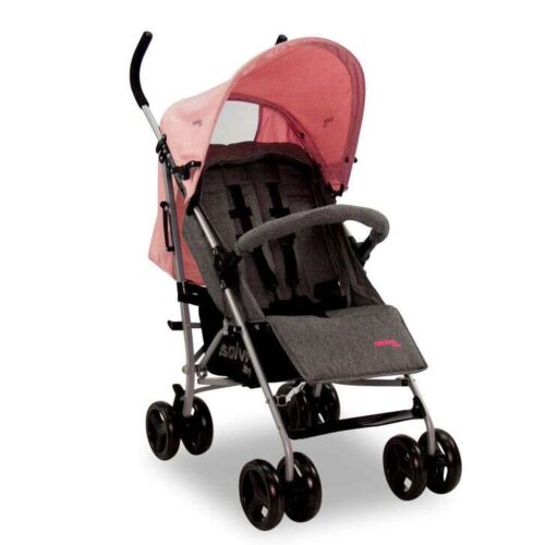 Asalvo Mombi sport Babakocsi 0-15kg - szürke-rózsaszín