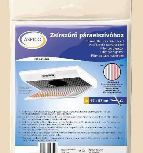 Aspico 104252 Telítettségjelzős zsírszűrő páraelszívóhoz