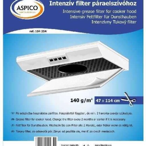 Aspico 104254 intenzív zsírszűrő páraelszívóhoz