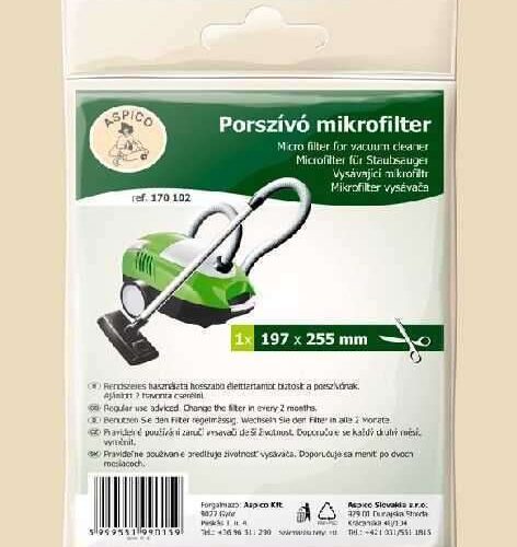 Aspico 170102 porszívó mikroszűrő