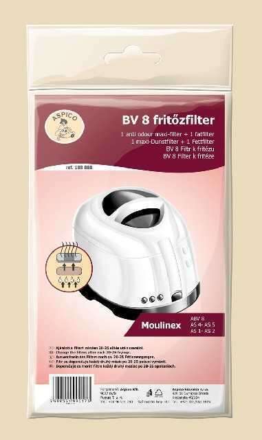 Aspico 188888 BV8 fritőzfilter