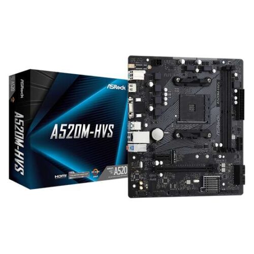 ASRock A520M-HVS 90-MXBE60-A0UAYZ
