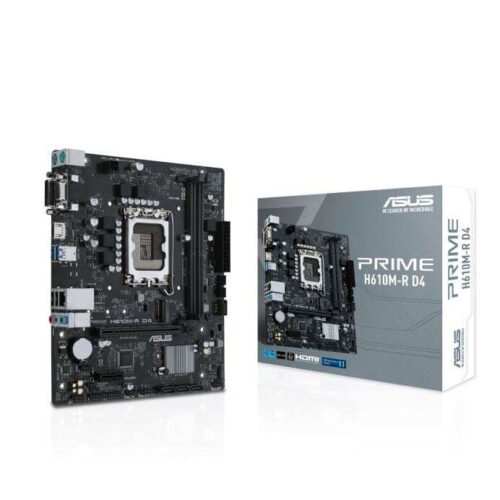Asus Alaplap S1700 PRIME H610M-R D4-SI INTEL H610