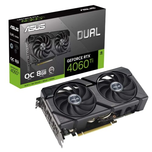 Asus GeForce RTX 4060 Ti 8GB GDDR6 Dual EVO OC Edition Videókártya