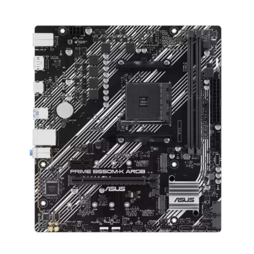 ASUS PRIME B550M-K ARGB AMD B550 AM4 foglalat Micro ATX