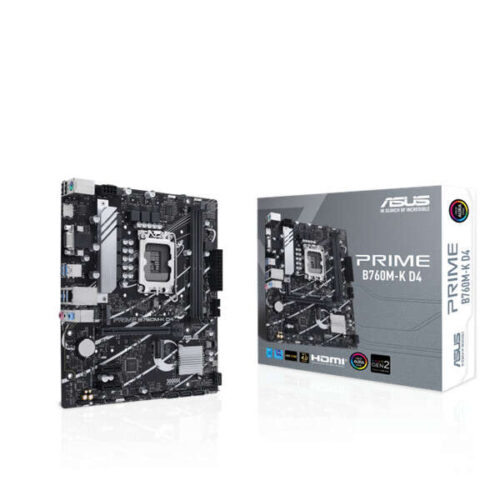 Asus PRIME B760M-K D4 Alaplap Intel B760 LGA1700 mATX
