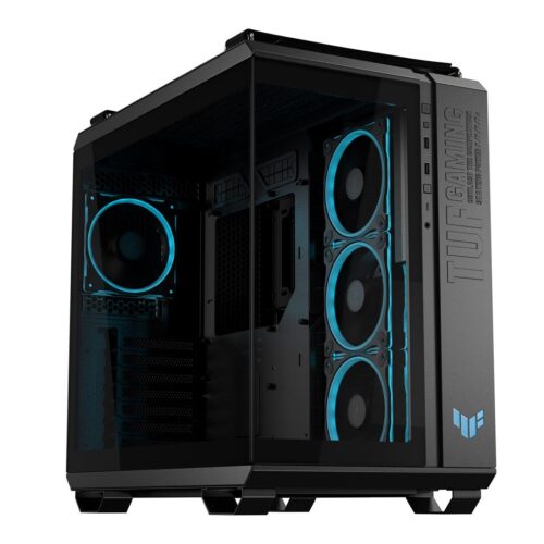 ASUS TUF GAMING GT502 Horizon TG ARGB Black Midi Tower Fekete szá...