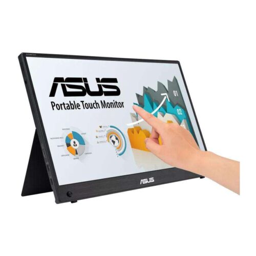 ASUS ZenScreen MB16AMTR - Hordozható Érintőképernyős Monitor - 15...