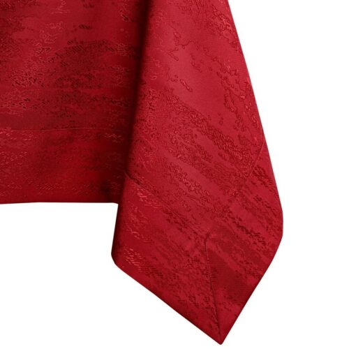 Asztalterítő Vesta bordó dombornyomott modern 140x500 AmeliaHome