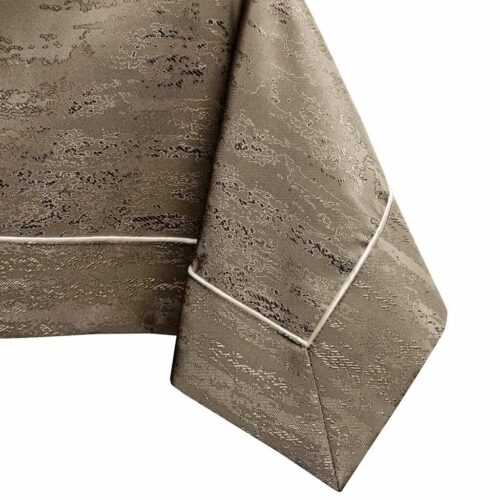 Asztalterítő Vesta cappucino dombornyomott modern 140x450 AmeliaHome