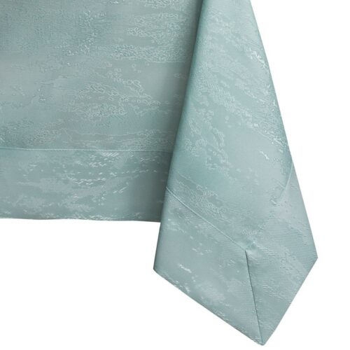 Asztalterítő Vesta mentazöld dombornyomott modern 40x120 AmeliaHome