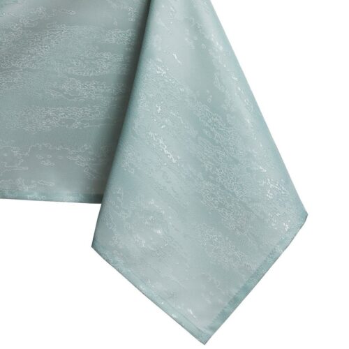 Asztalterítő Vesta mentazöld dombornyomott modern 40x120 AmeliaHome