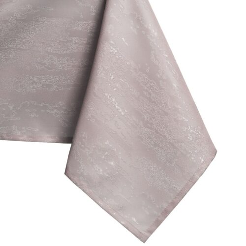 Asztalterítő Vesta púderrózsa dombornyomott modern 155x250 AmeliaHome
