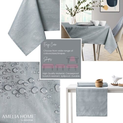 Asztalterítő Vesta szürke dombornyomott modern 80x80 AmeliaHome