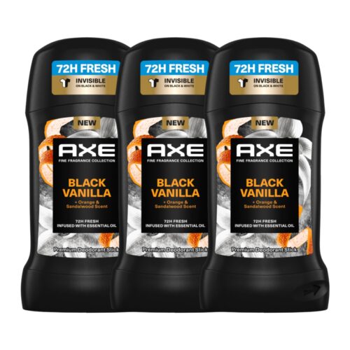 Axe Fine Fragrance Collection Black Vanilla stift 3x50ml