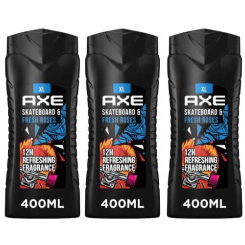 Axe Tusfürdő Skateboard&Roses 3x400ml