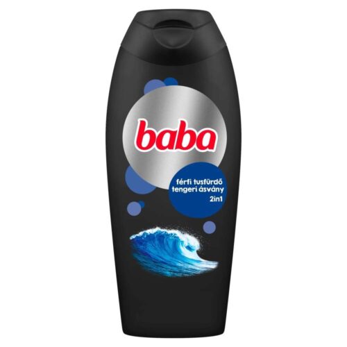 Baba Férfi Tusfürdő Tengeri Ásvány 400ml