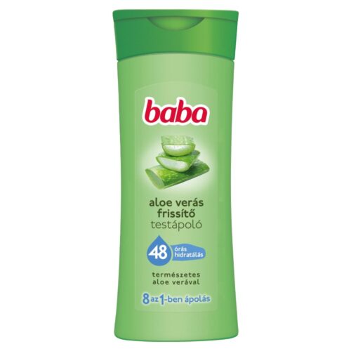Baba frissítő Testápoló Aloe Vera 400ml