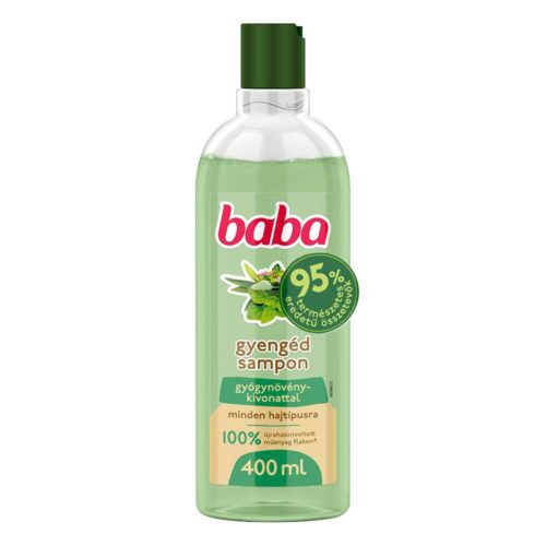 Baba Sampon Gyógynövénykivonattal Minden Hajtípusra 400ml